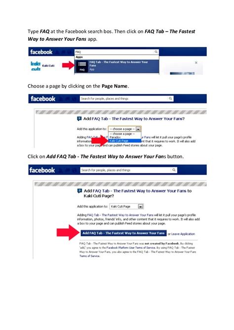 facebook app installed itself|How to install FAQ App on Facebook Page .